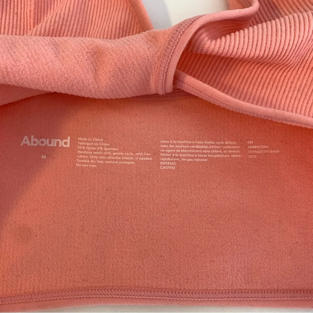 NWOT Abound Pink Hydrangea Avery Twist Bralette - Image 5