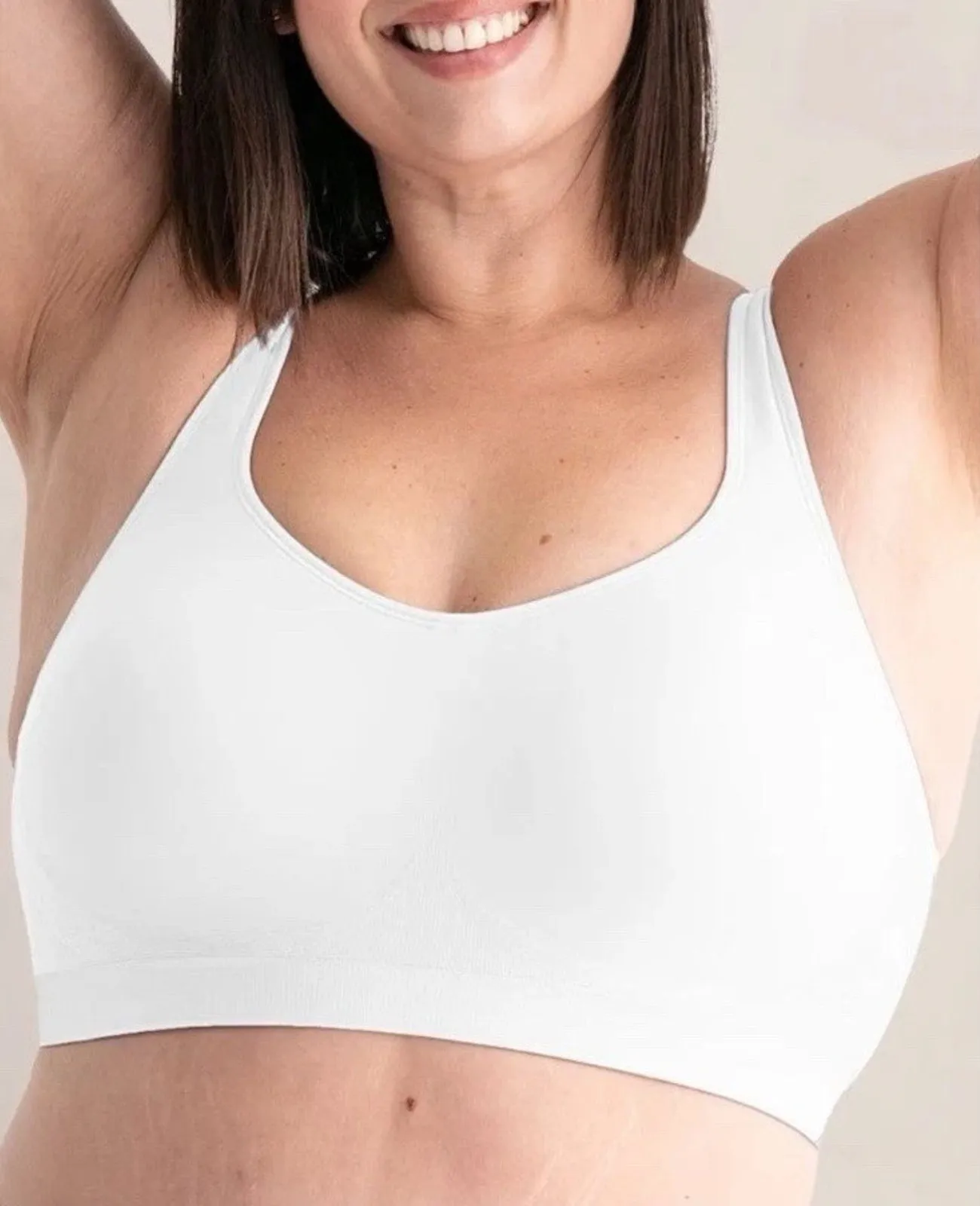 Shapermint Truekind 3X White Daily Comfort Wireless Shaper Bra 10022 Extender Size undefined - Image 1