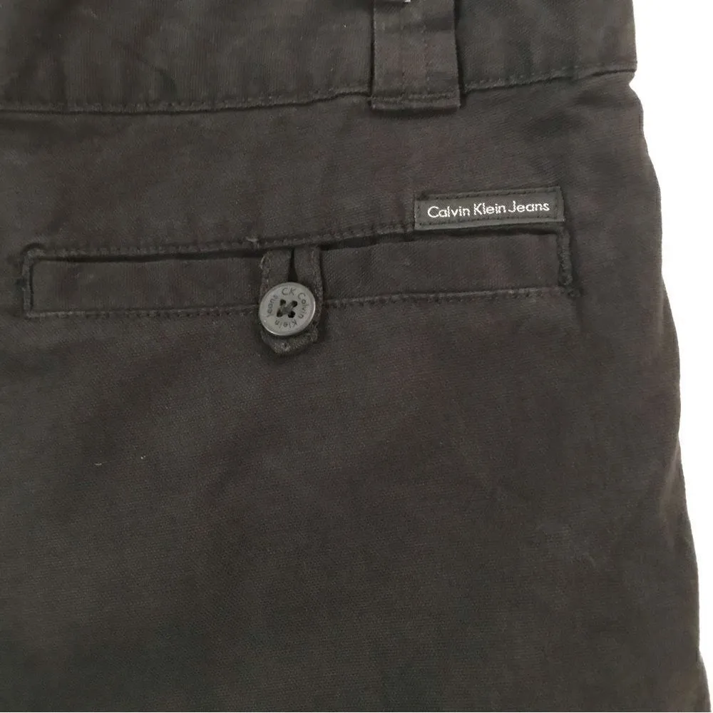 Calvin Klein Jeans black cotton cropped pants 6 - Image 3