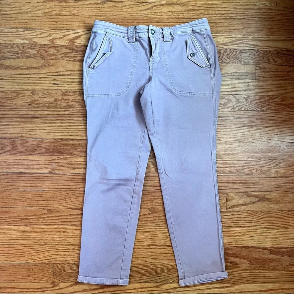 Torrid CROPPED TWILL MILITARY PANT - SOFT PINK WASH - Image 2