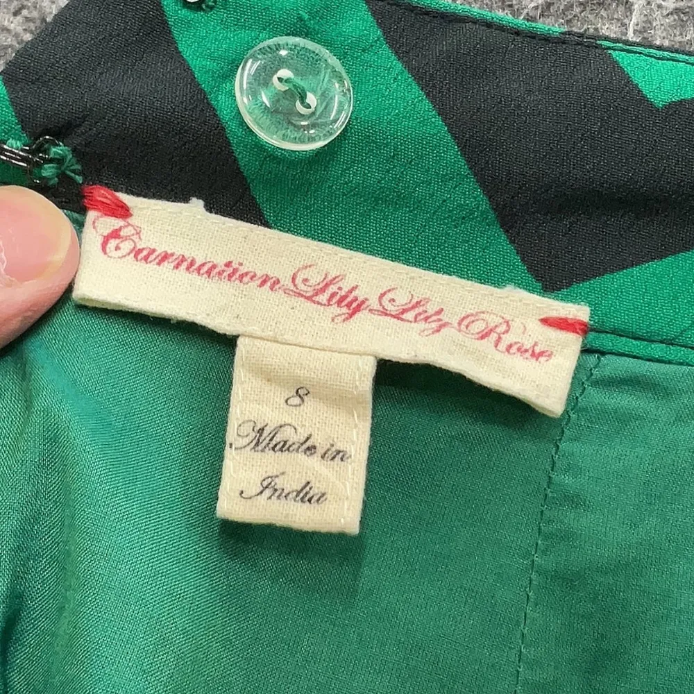 Anthropologie Deco Sparkel Sequined Skirt by Carnation Lily Lily Rose Size 8 M - Image 5