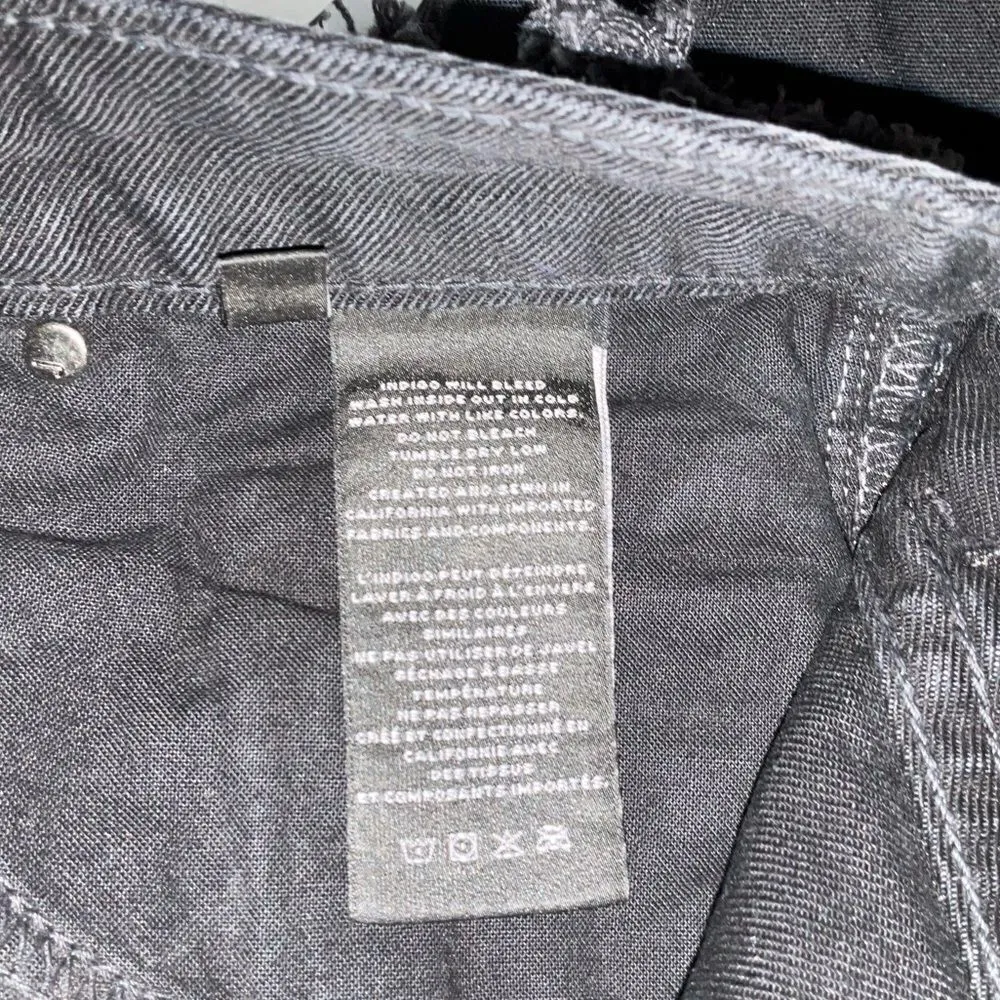 NWT J Brand Black High Waist Jeans Shorts - Image 9