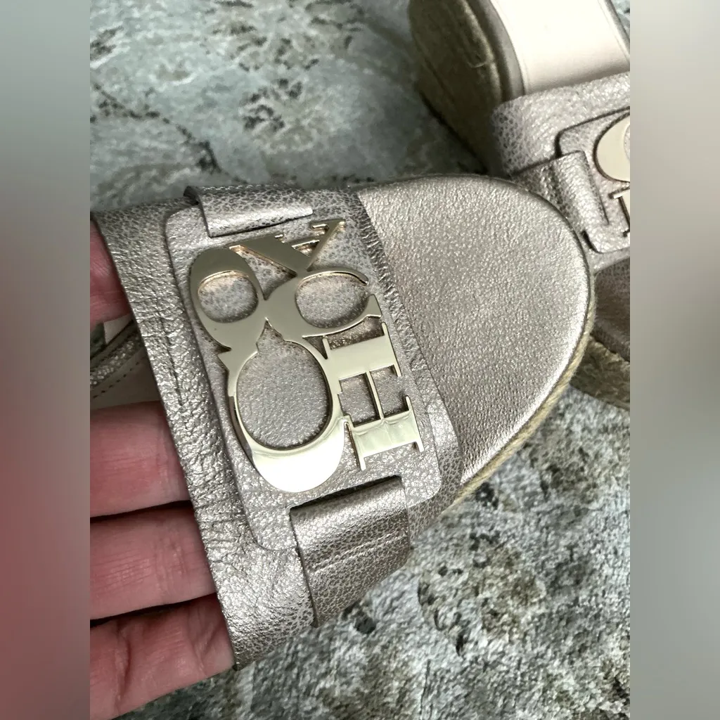 Coach leather Slide wedge Sandals❤️‍🔥❤️‍🔥 - Image 10