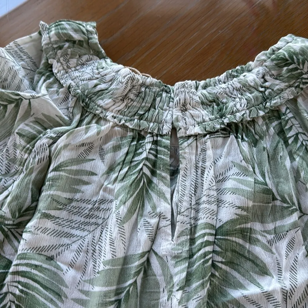 Fat Face Jungle Palms Blouse Size 12 - Image 6