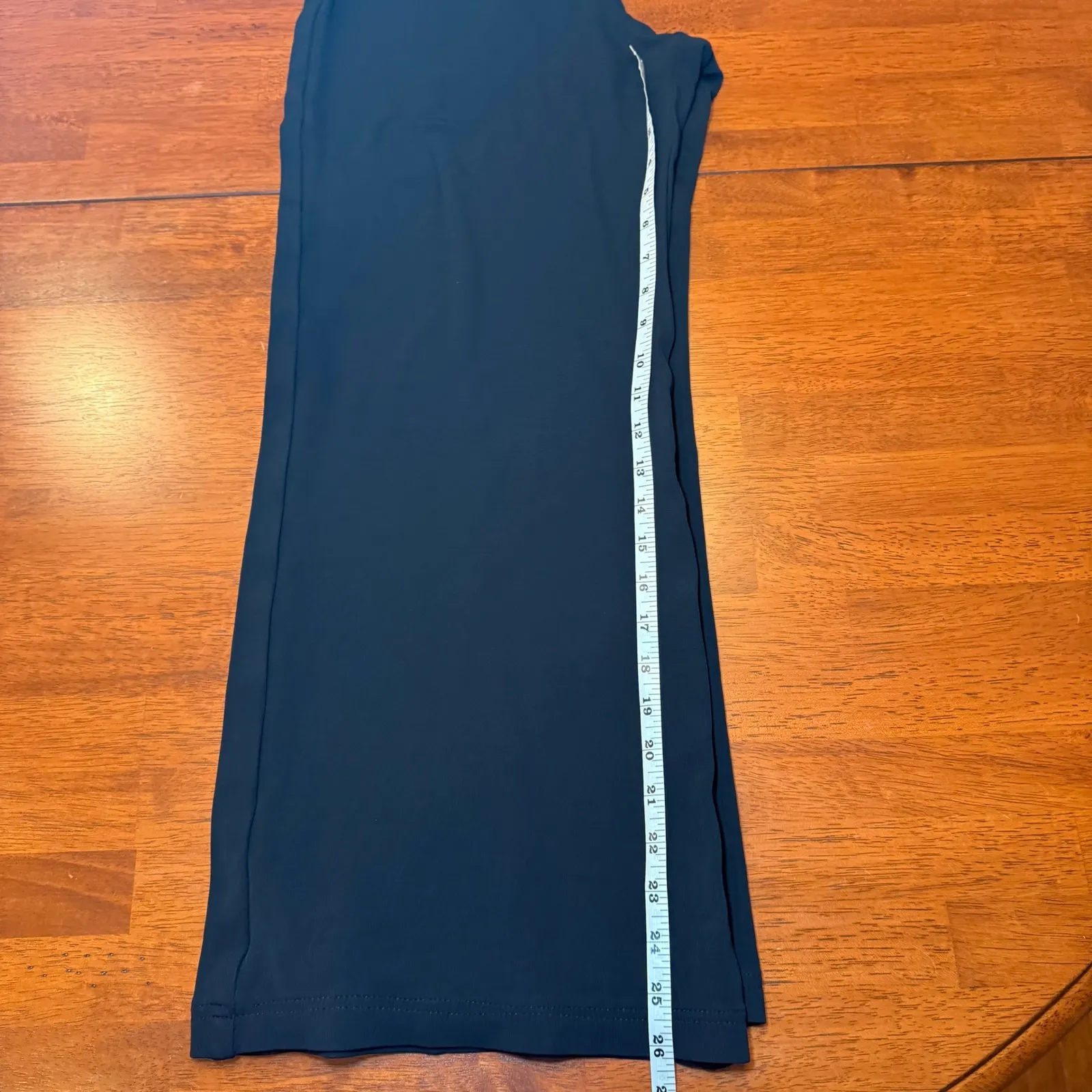 St John Collection‎ Cropped Dress Pants Pull On Black Size 6 - Image 8