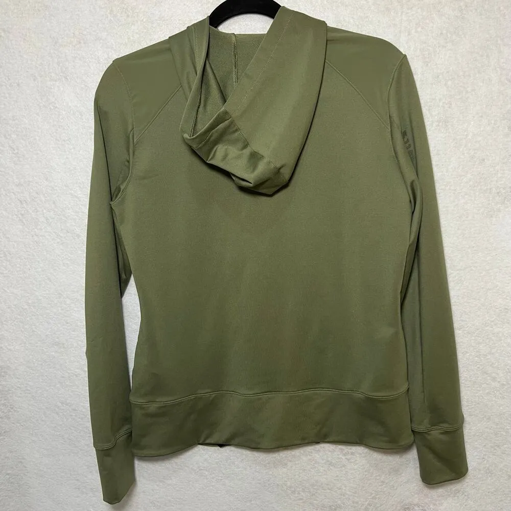 5.11 Tactical Selma Full Zip Hoodie Jacket Army Green Women’s Size Small EUC - Image 9