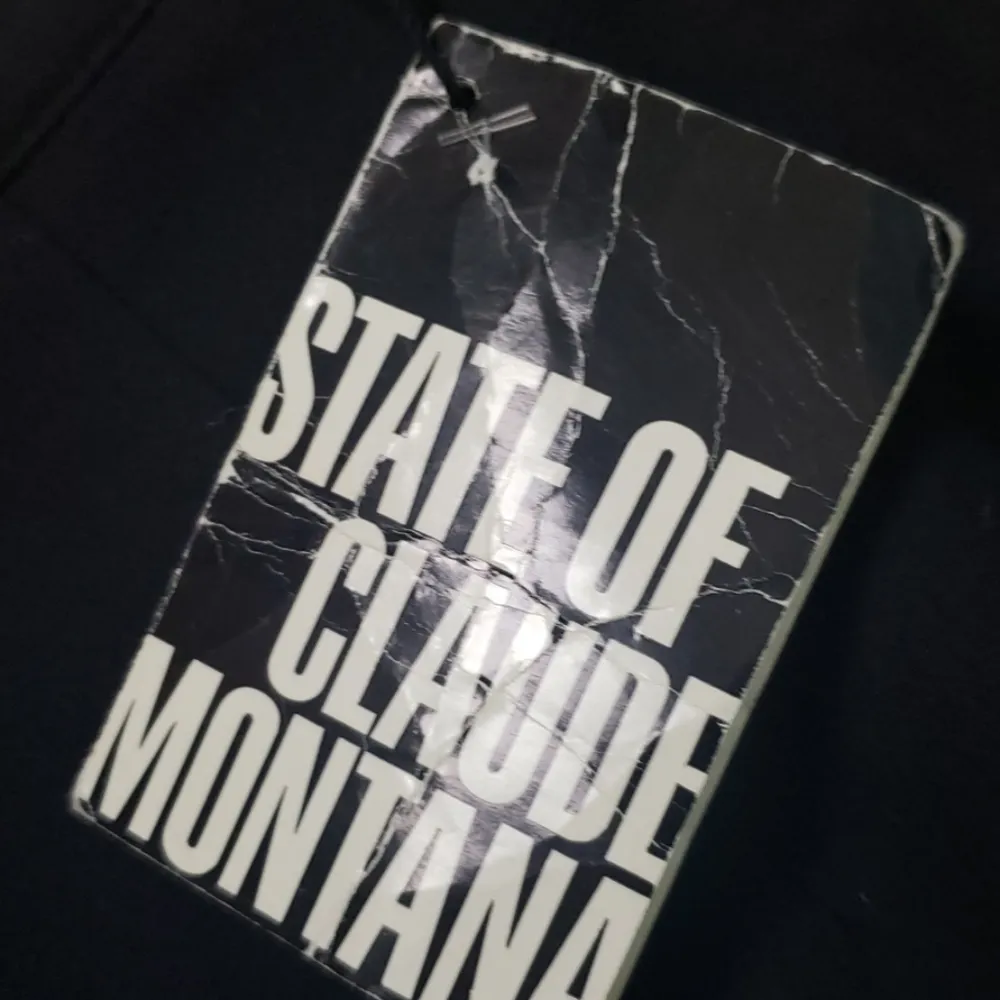 State of Claude Montana Cigarette pant ( taught Mqueen) Italian made nwt 80’s Black Size 4 - Image 4