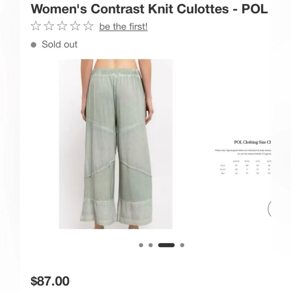 POL Textured Culottes - Image 5