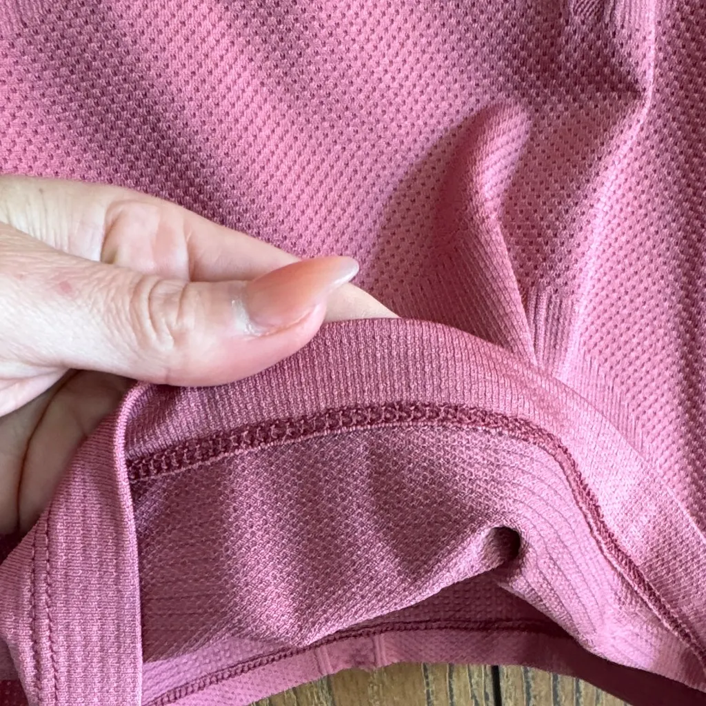 Lululemon Swiftly Tech Tee Crop Sz6 mauve - Image 3