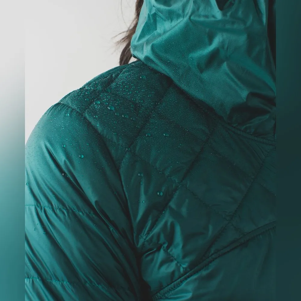 NWOT Lululemon Down For A Run Pullover Forage Teal - Image 5