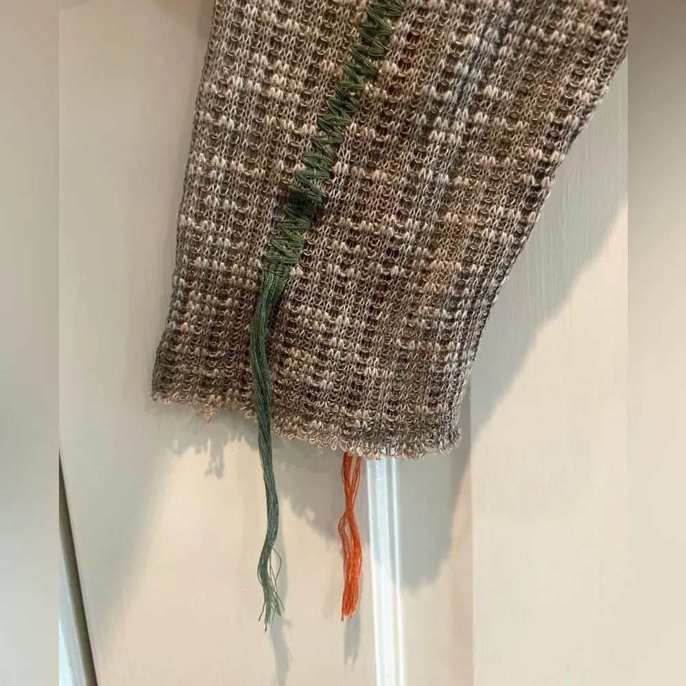 Promesa Lightweight Long Sleeve Knit Sweater Brown Multicolor Size Medium NWT! - Image 6