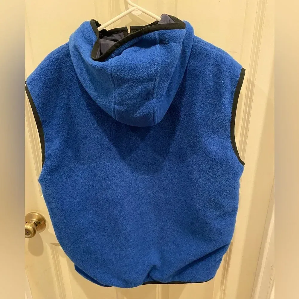 Nautica Fleece Reversible Hooded Vest women’s XL‎ - Image 4