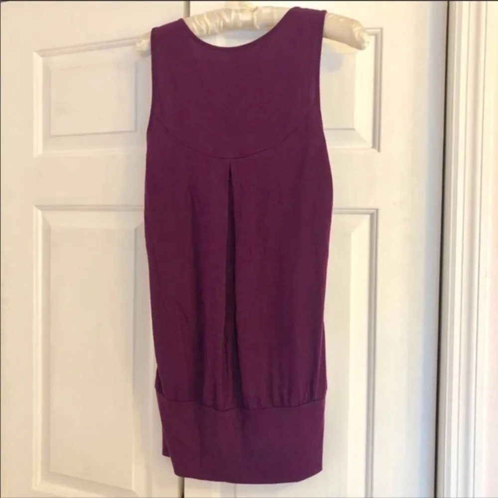 Maurice’s purple sequins sleeveless blouse top - Image 4