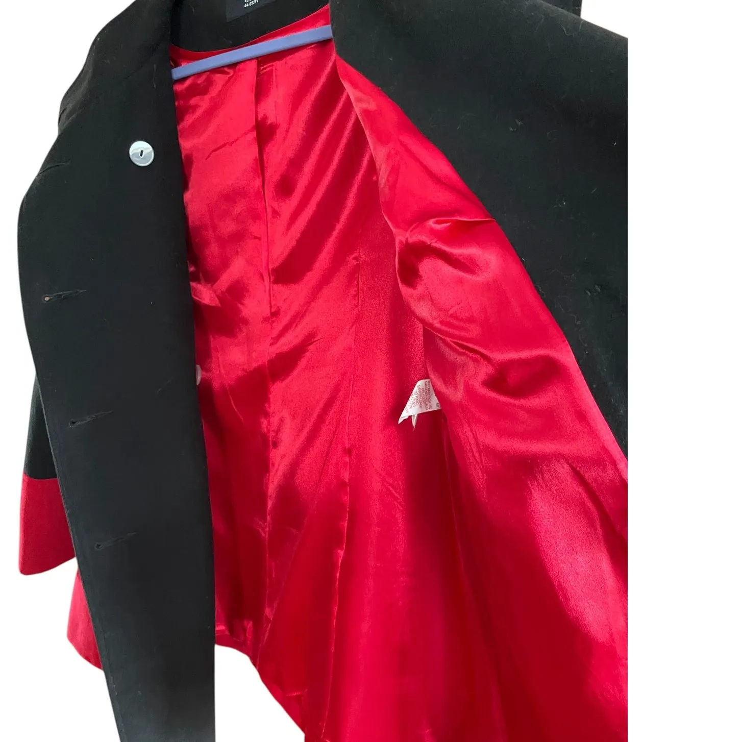 Atmosphere Red and Black Coat - Image 7