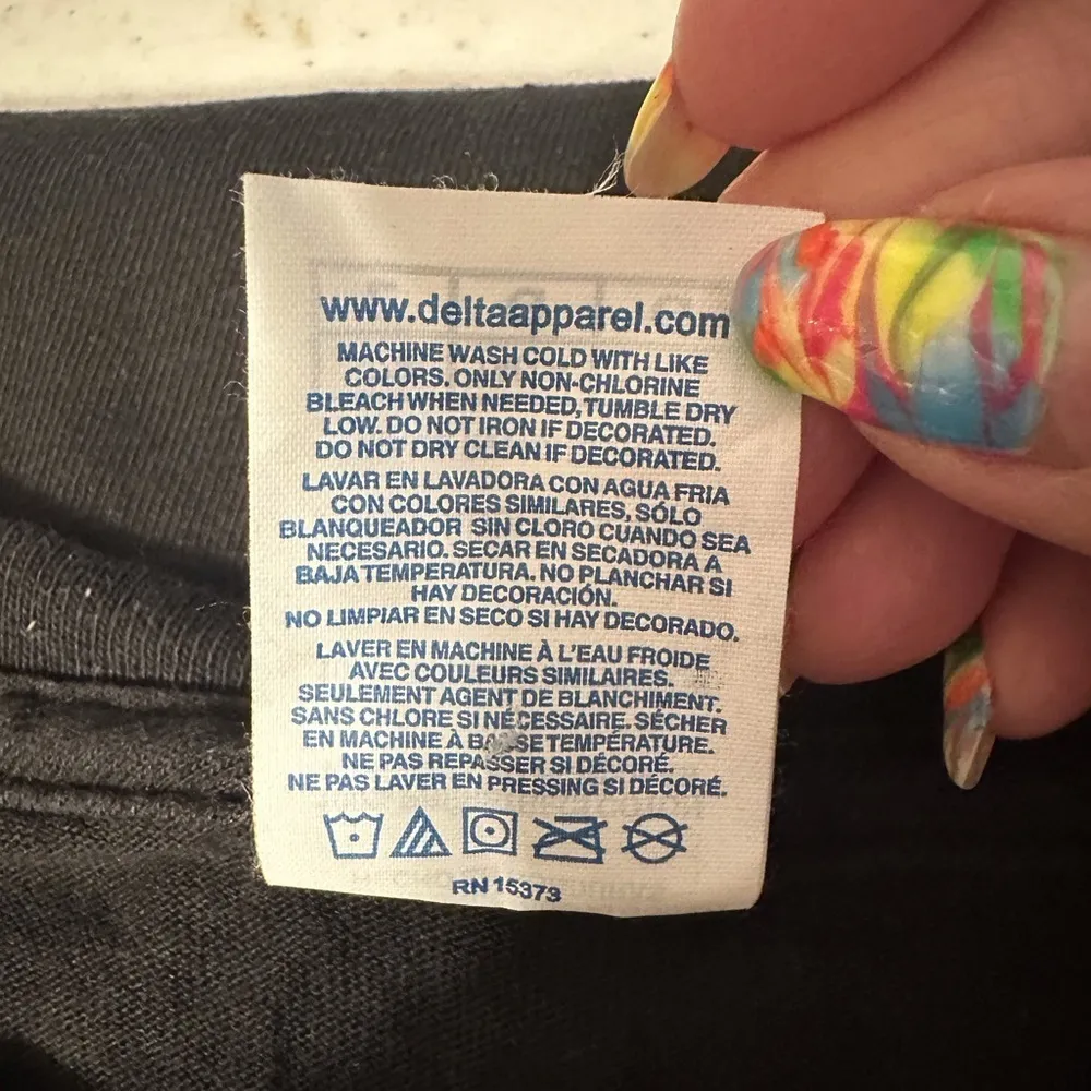 Super Bowl 50 Panthers Vs Broncos Graphic Tee Size Large - Image 7