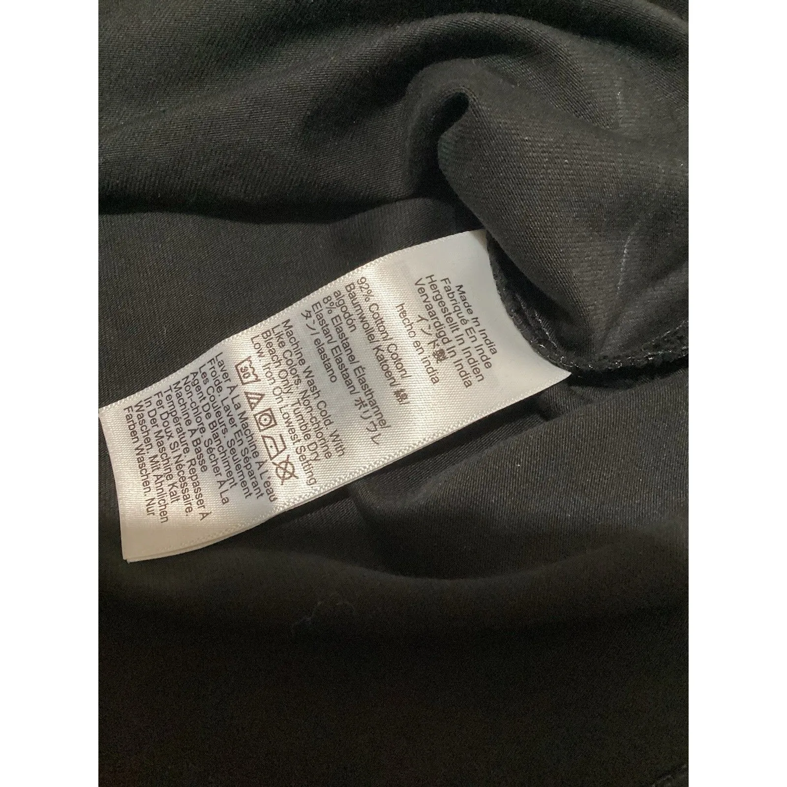 J Crew Tank Top Womens XSmall Black Sleeveless V Neck Stretch Casual Layering - Image 7