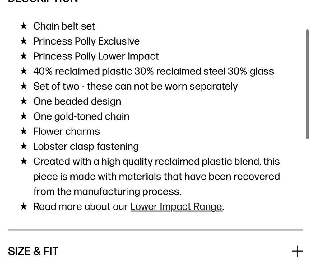 FLORAL BELT - Image 5