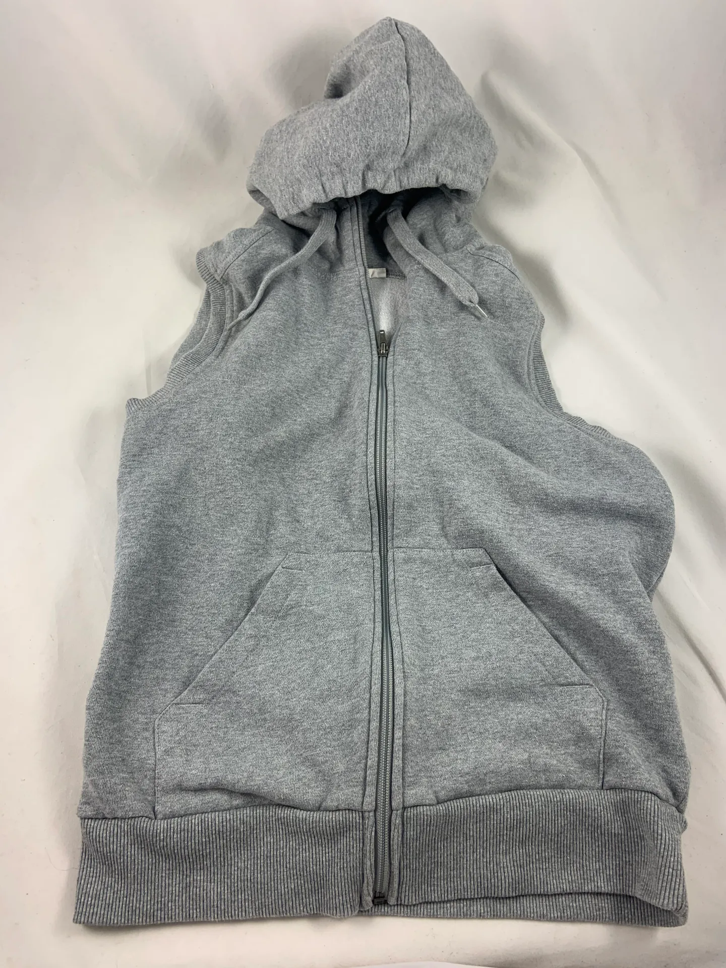 XS 2 Pc Grey Sweat Pant Jogger Suit Gray - Image 2