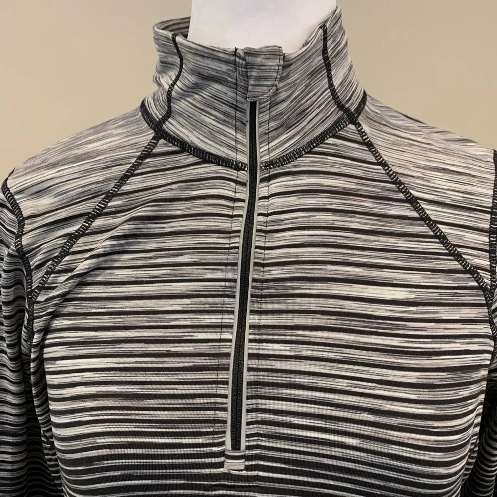 Kirkland Striped Fitted Quarter Zip - Image 6