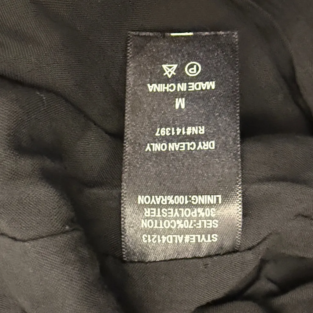 ASTR Black & Gold Lace Sleeveless Shift Dres Size medium - Image 6