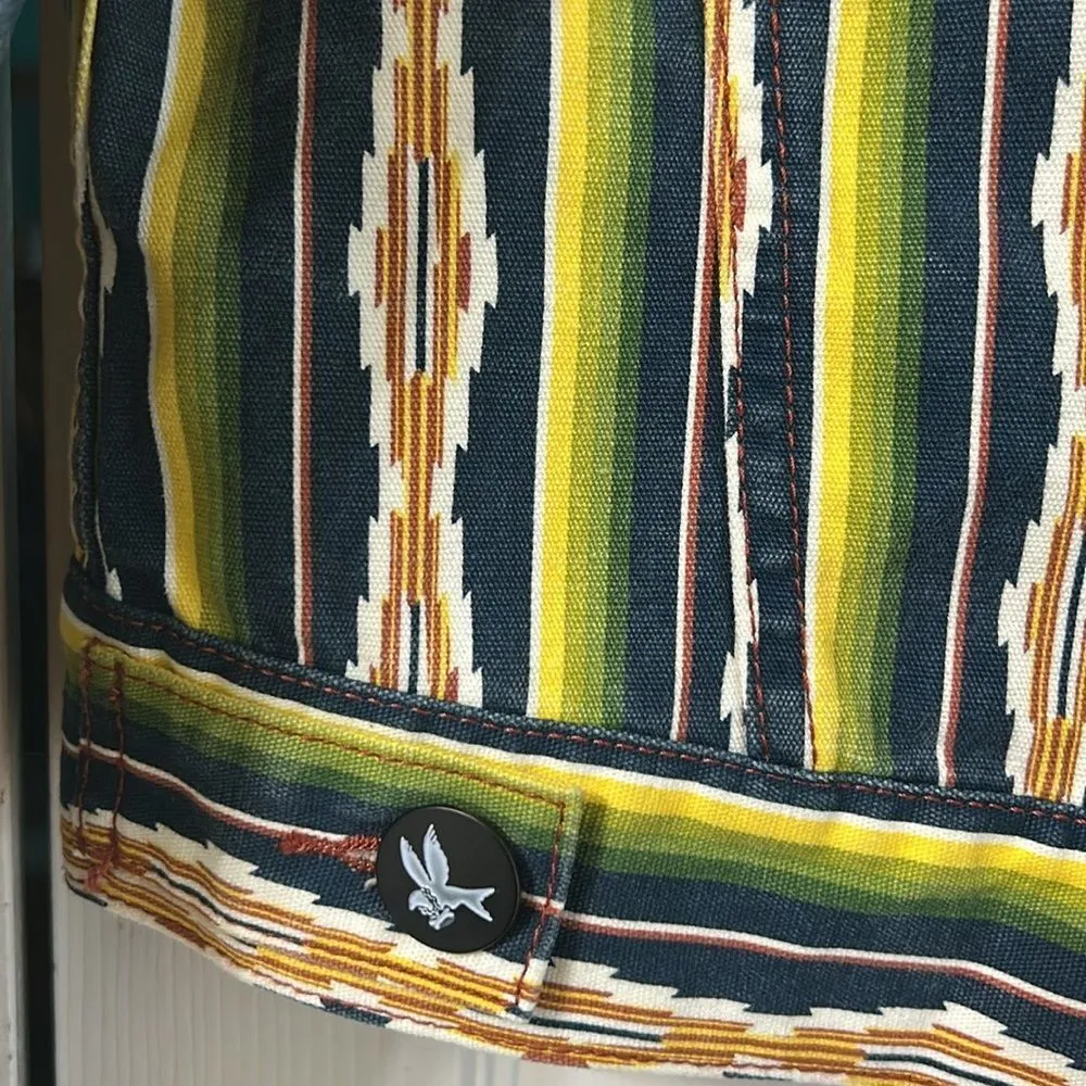 One Teaspoon Stripe Jacket(Size 8) - Image 5