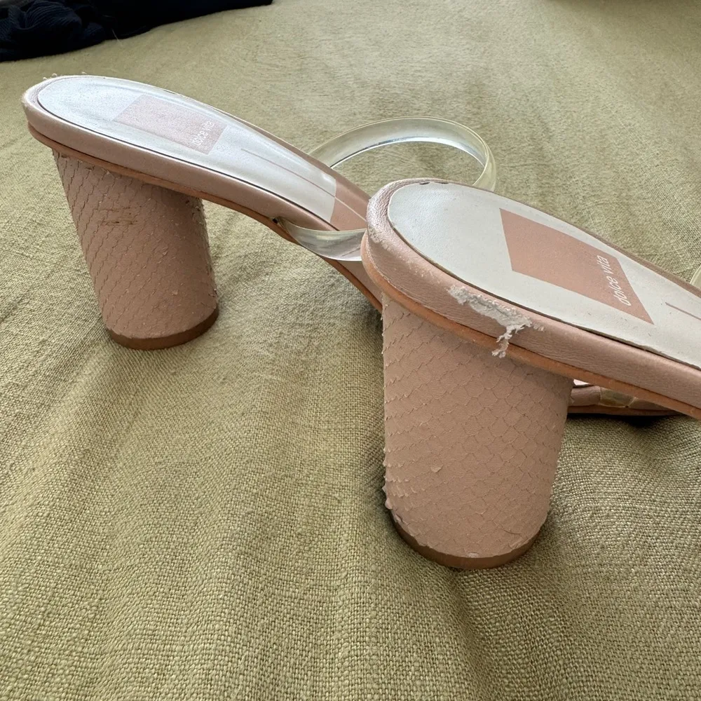 Dolce Vita Nude Heels - Image 5