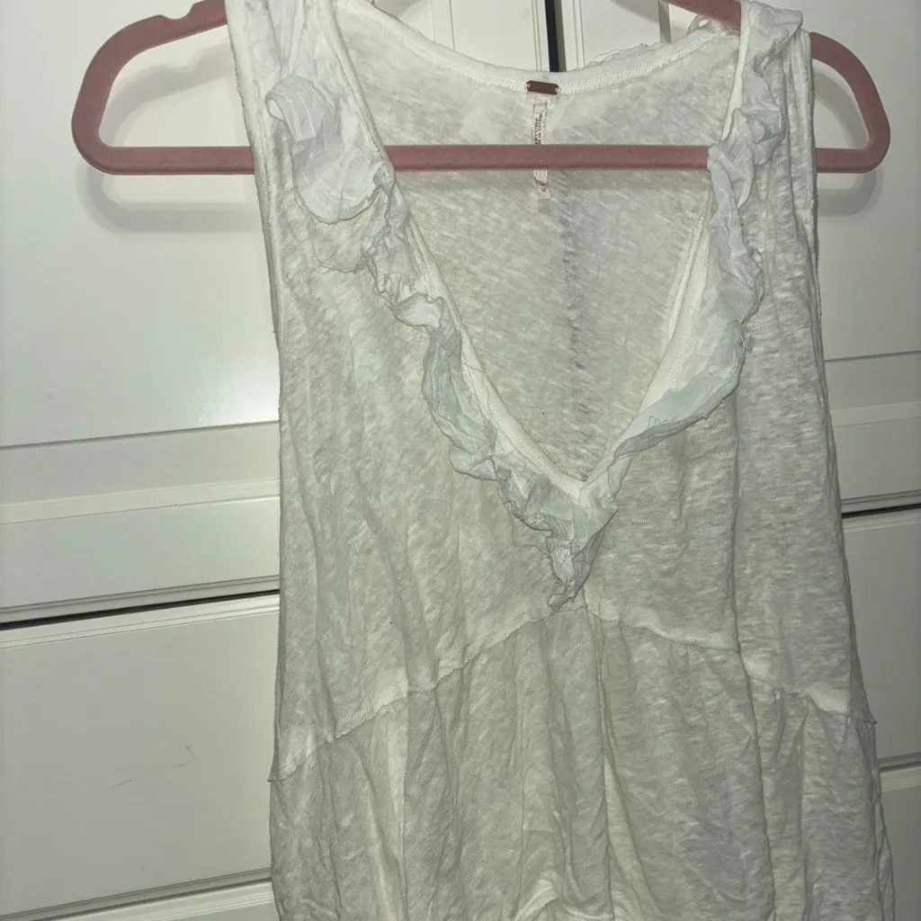 Free people Out And About Tank in Ivory - Image 3