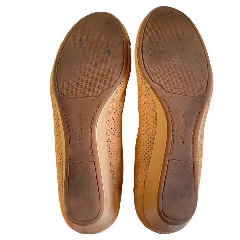 EASY SPIRIT Dalee Wedge Pumps in Breathable Natural Tan, Size 9.5‎ - Image 8