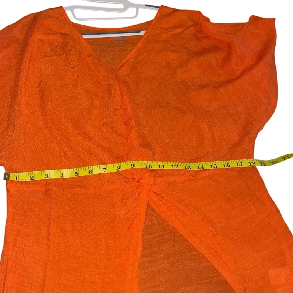 New York & Company STREET Vibrant Orange V - Image 5