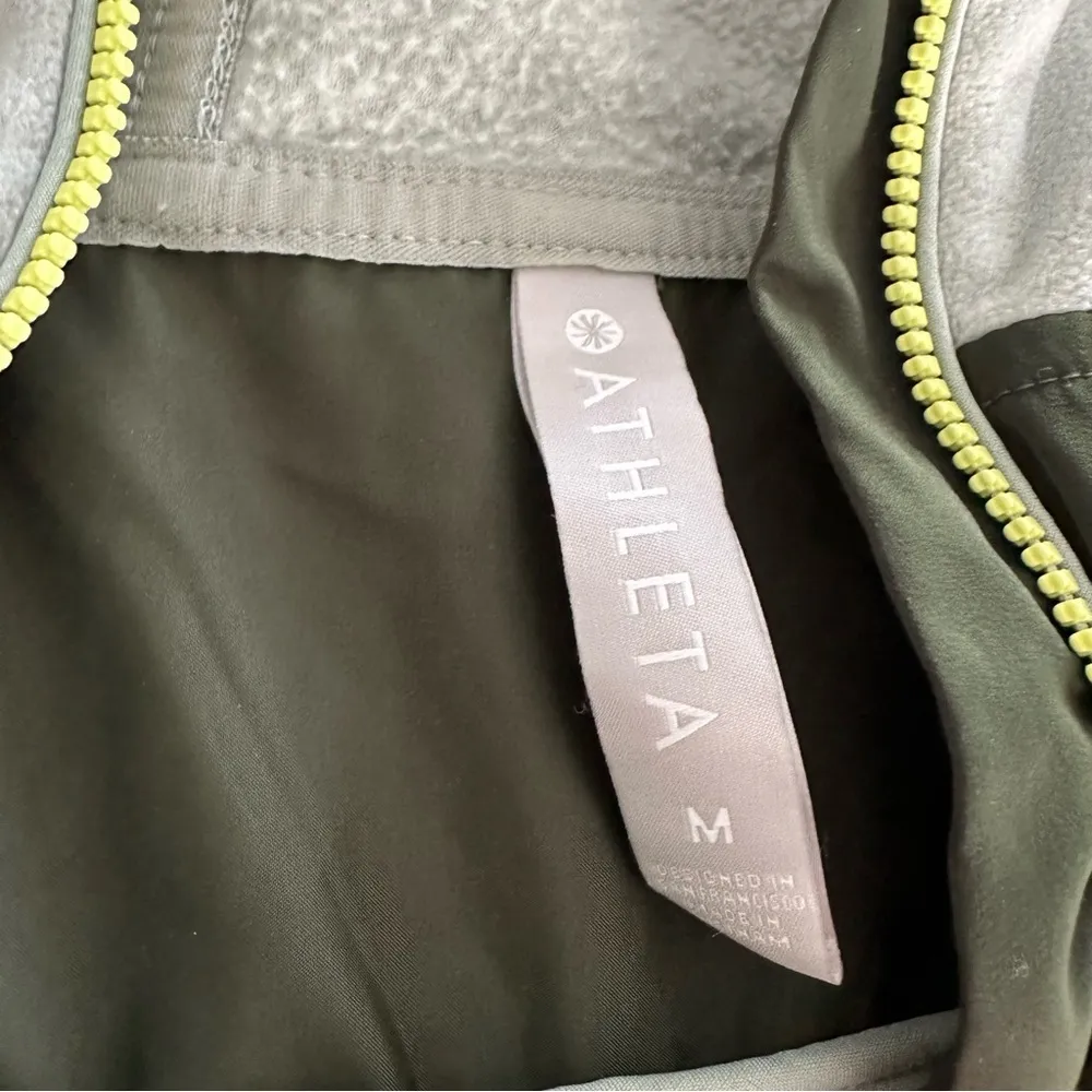 Athleta Zion Microfleece 1/4 Zip Hoodie Jacket #511865​ - Image 5