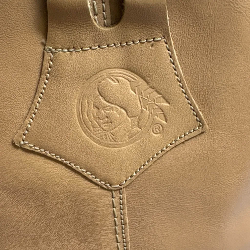 Vintage 70s/80s El Paso Taupe Cowboy Boots Tan Size 8 - Image 4