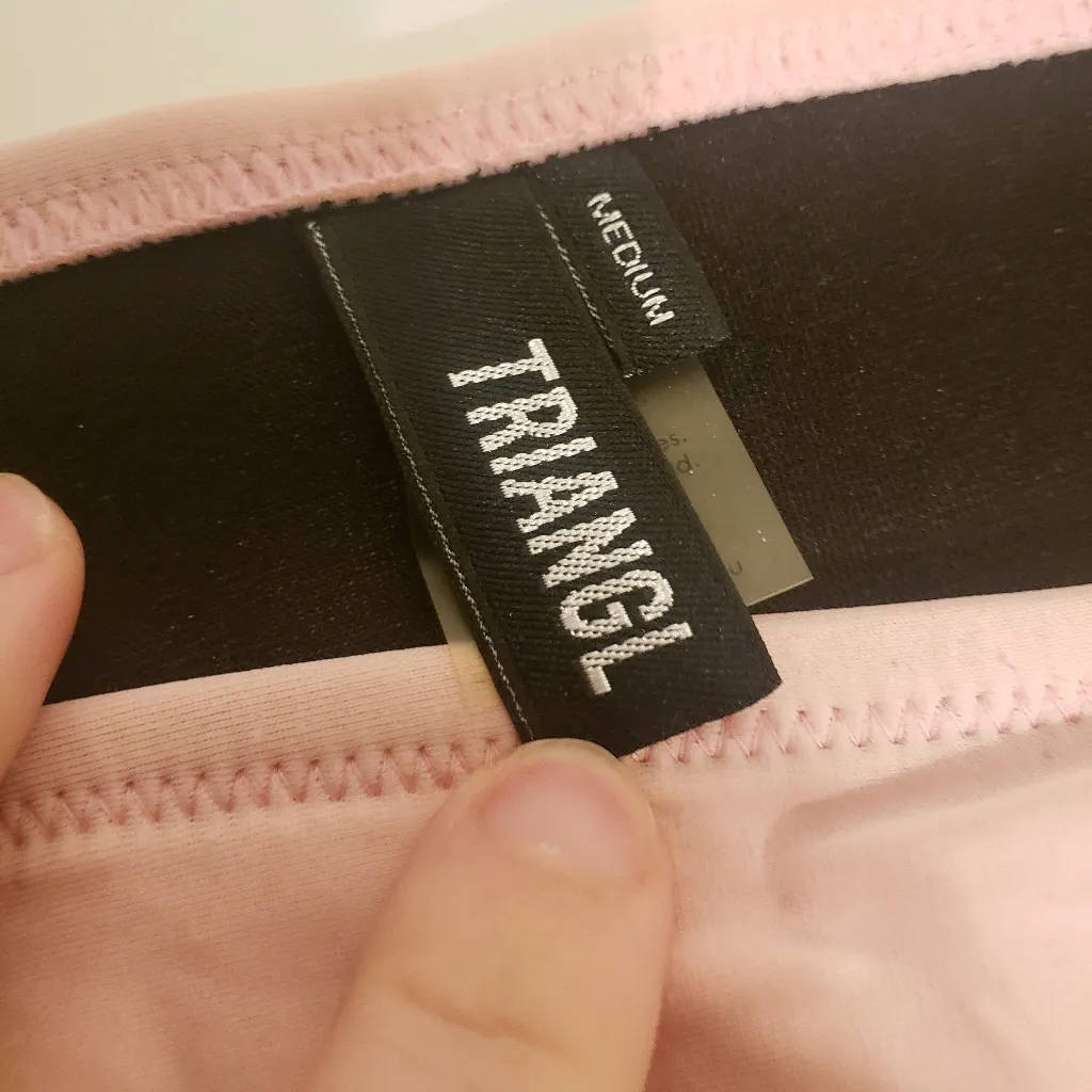 Triangl‎ bikini bottoms size M Pink Size M - Image 2