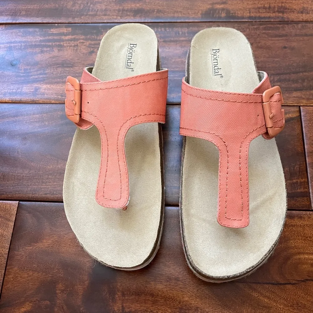 Bjorndal Penelope Women's Footbed Sandal 10 NWB - Image 3