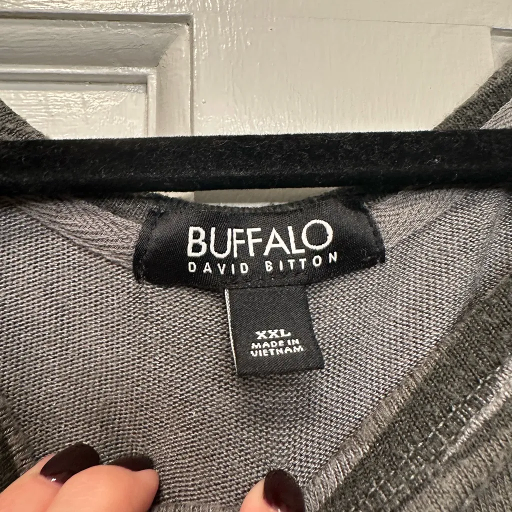 Buffalo David Bitton Camo Crewneck - Image 3