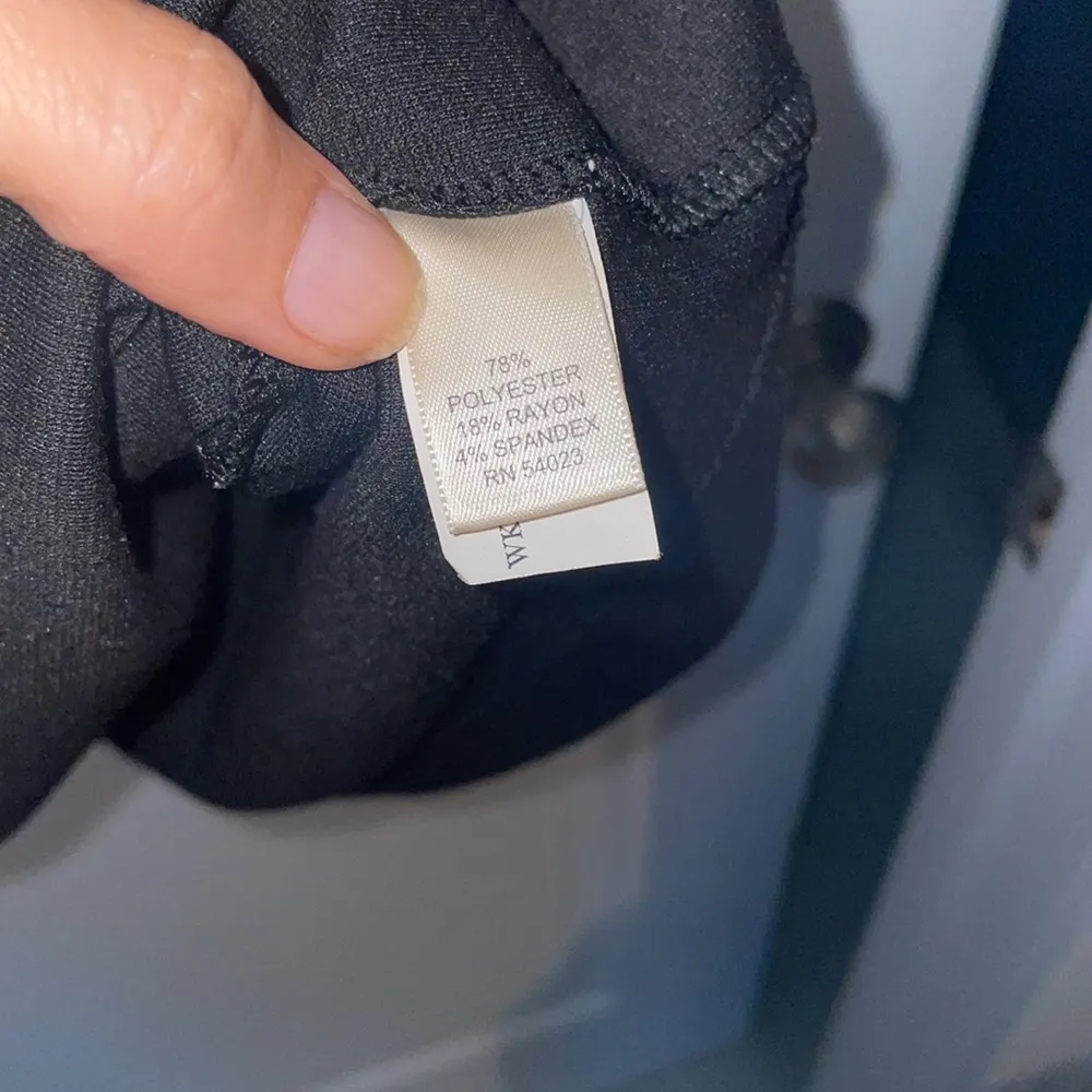 Banana Republic Sheath Dress Back Zip Black Sz 12 Cocktail Work Holiday Classic - Image 7