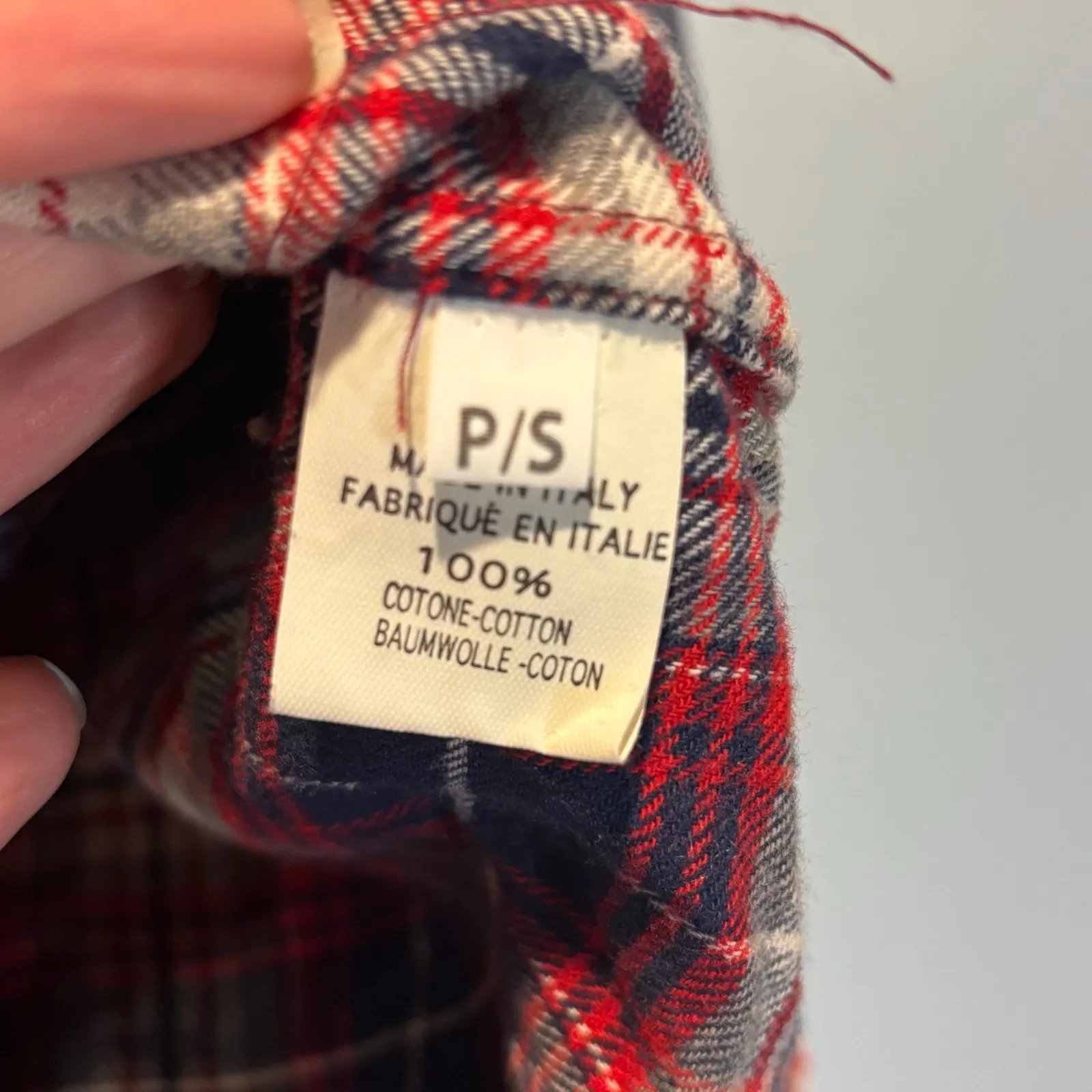 A Shirt Thing Plaid Oversized Flannel Button Down Shirt - Image 5