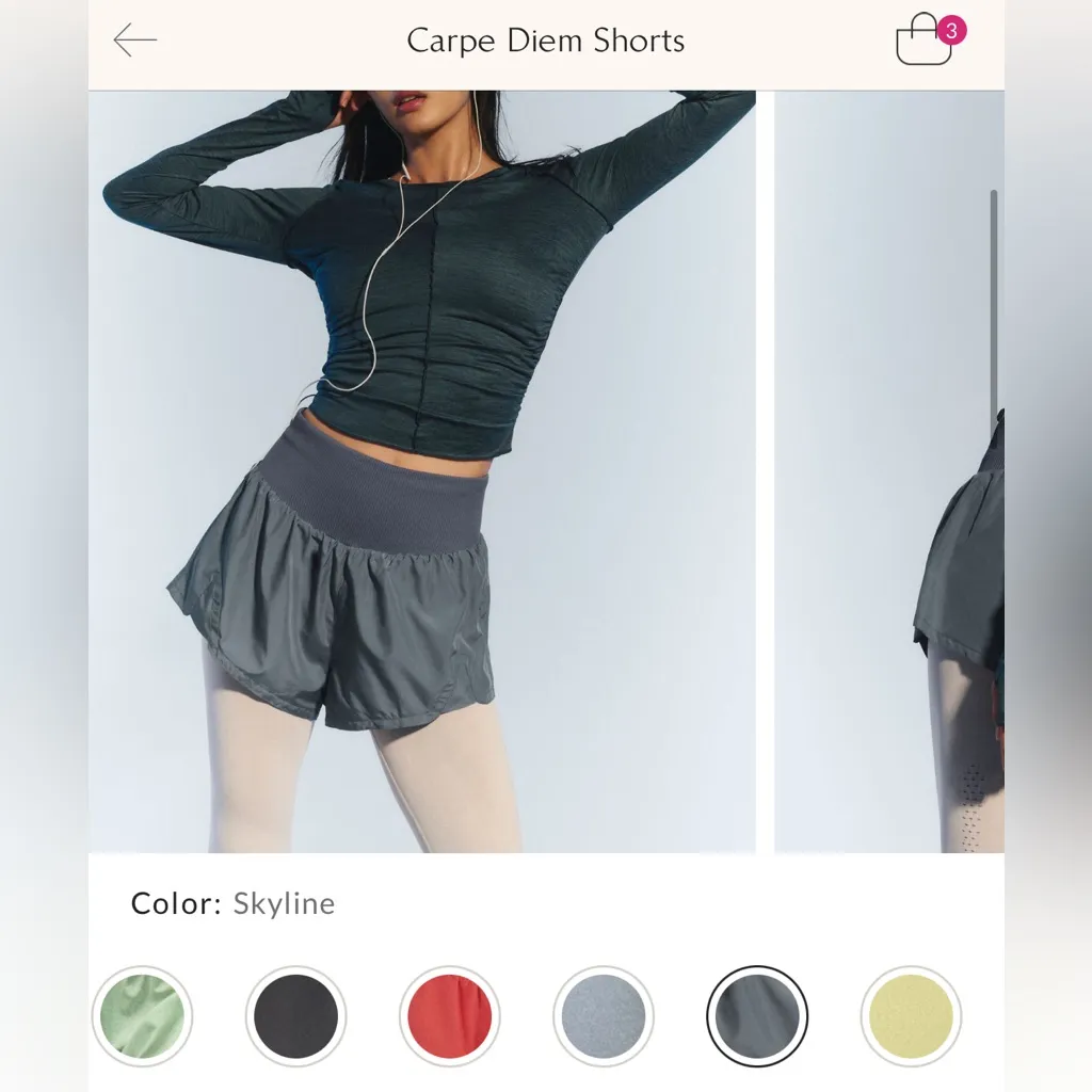 NWT Free People FP Movement Carpe Diem Shorts - Image 7