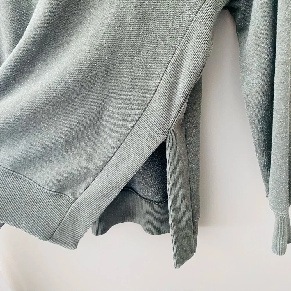 aerie Pullover Sweater Green Sz XS - Image 5