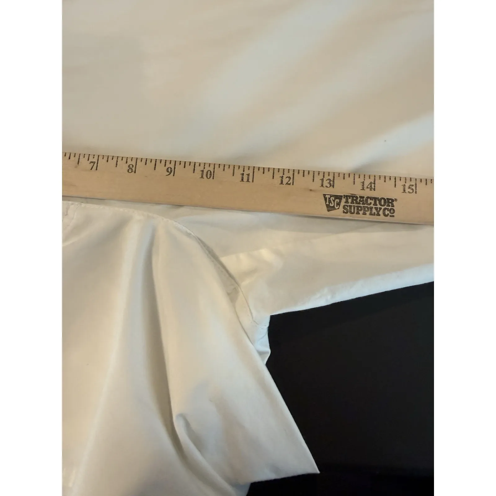 Chicos 2 US Large Womens White Cargo Cuffed Pants Pockets Beach Preppy Boho - Image 9