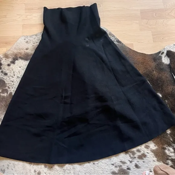 MORDERN CITIZEN Dawn Black A-Line Knit Skirt Size‎ S/M - Image 2