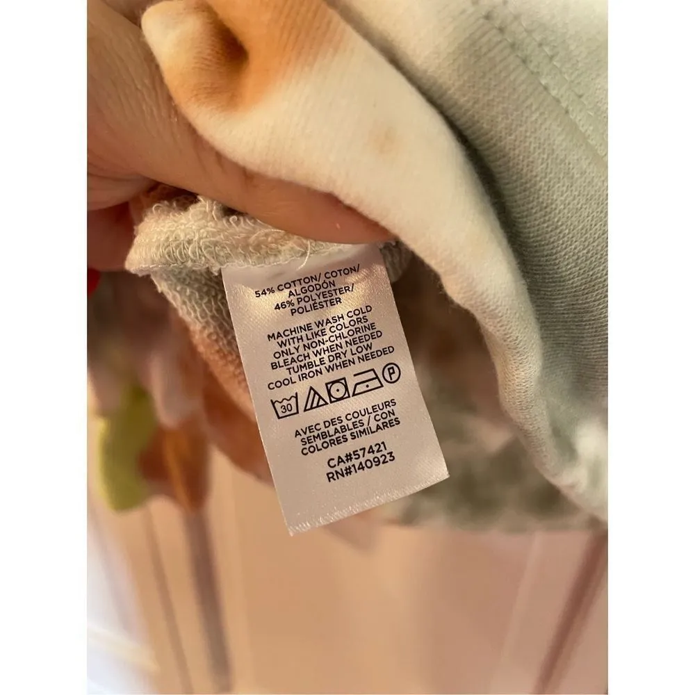 Lou & Grey tie dye quarter zip sweater small - Image 4