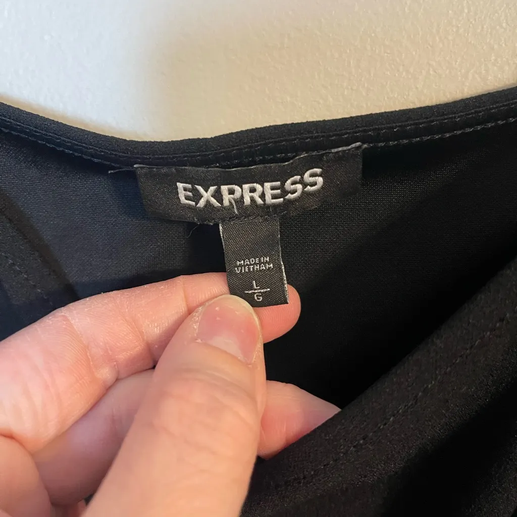 EXPRESS  Women's Black Bodysuit - Image 7