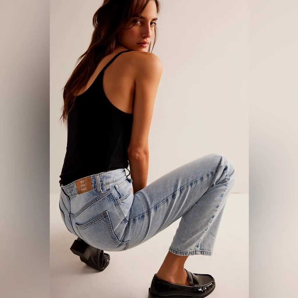 ❤️Free People Pacifica Straight-Leg Jeans - Image 5