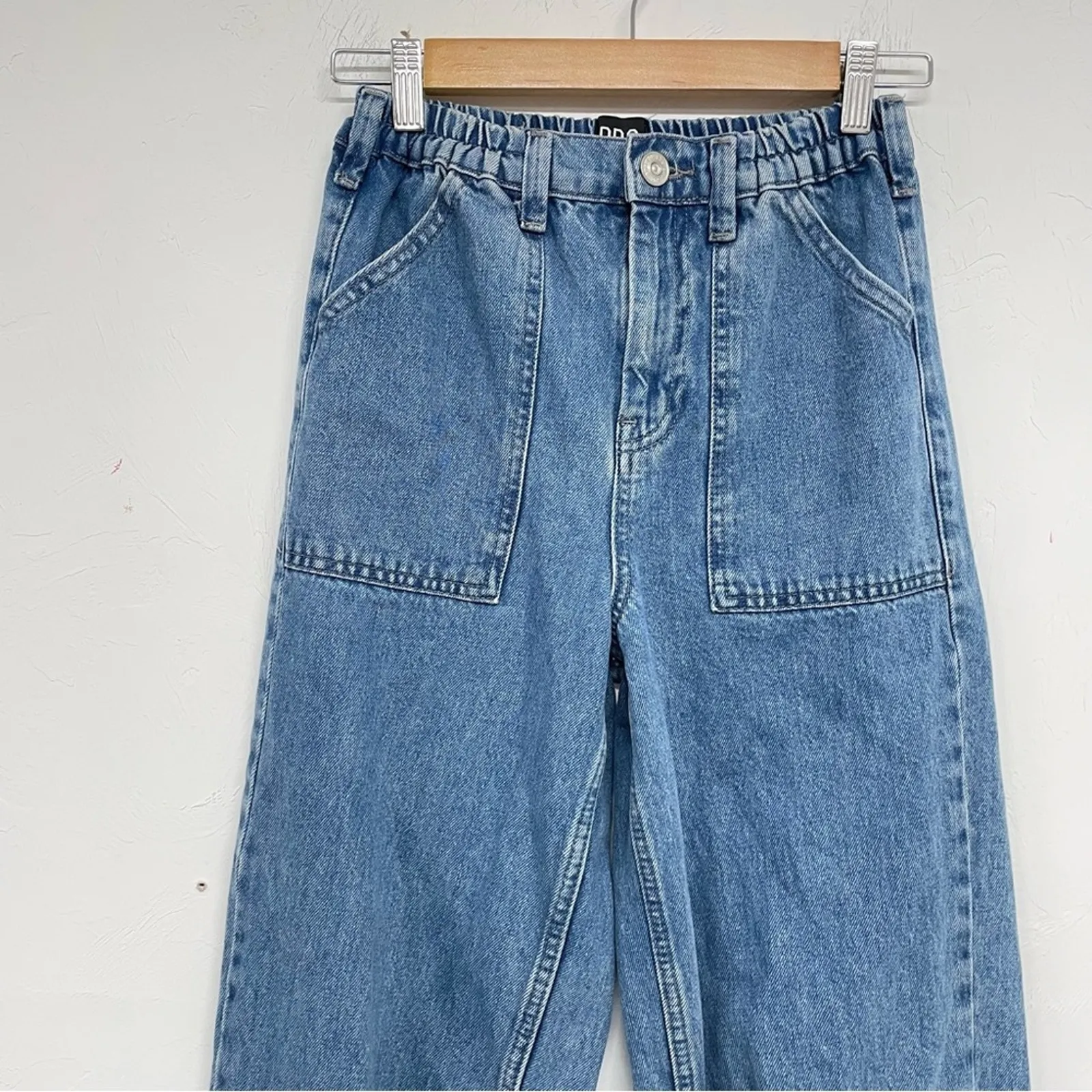 BDG Urban Outfitters 80s Style Jogger Mom Jeans Womens 24 High Rise Blue Denim - Image 3
