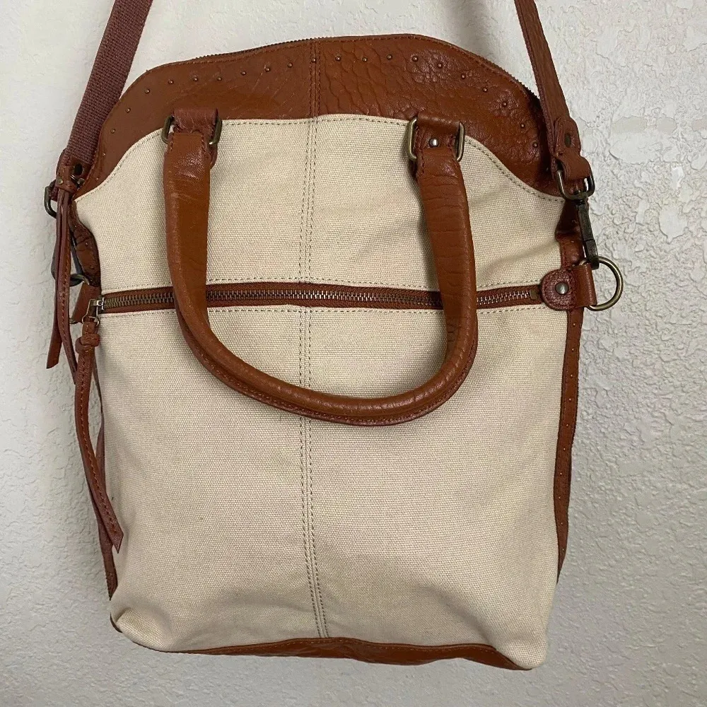Remi &‎ Emmy satchel crossbody boho bag purse shoulder bag Brown - Image 5