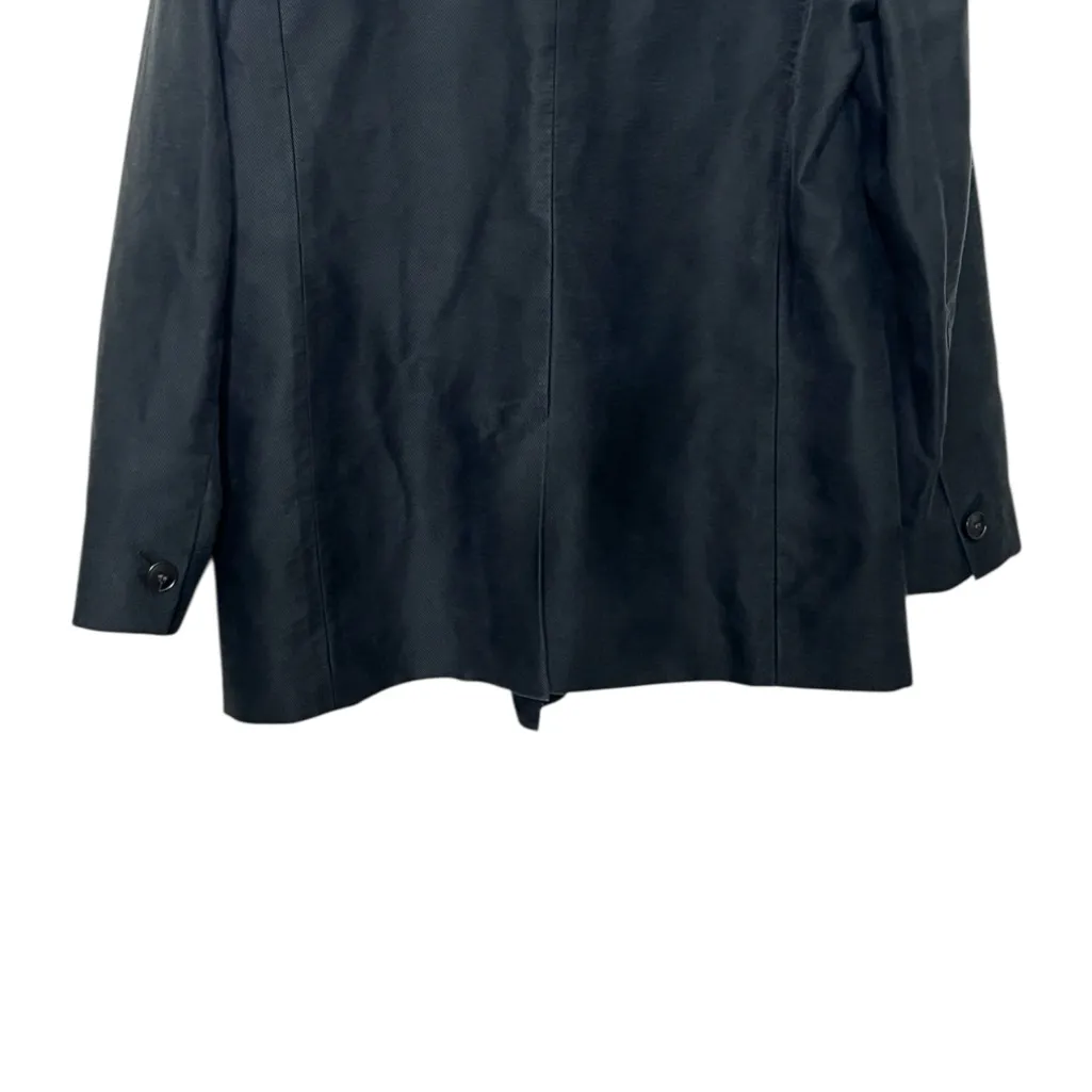 Madewell Caldwell Blazer Black Double Breasted Two Button Women’s Medium - Image 4