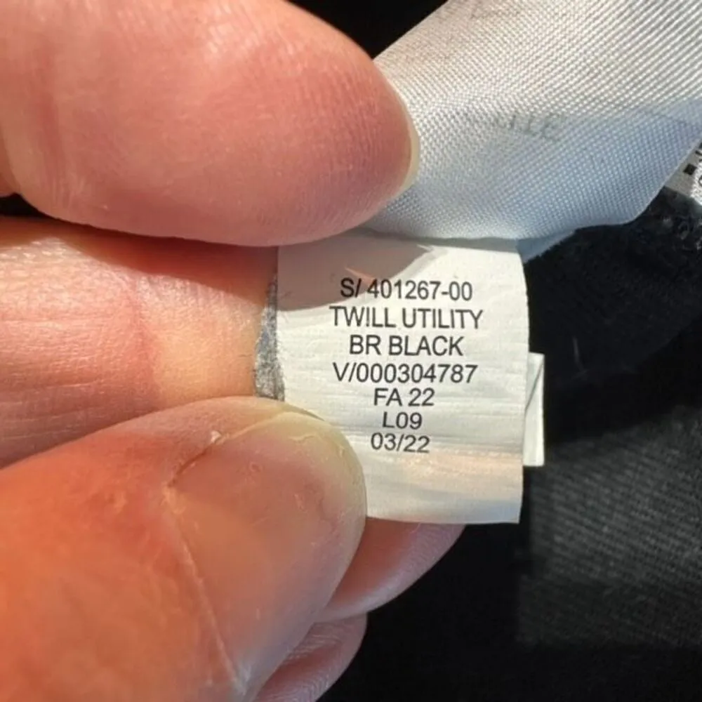 Banana Republic women’s twill utility skirt cargo charcoal black gray size 0 pet - Image 6