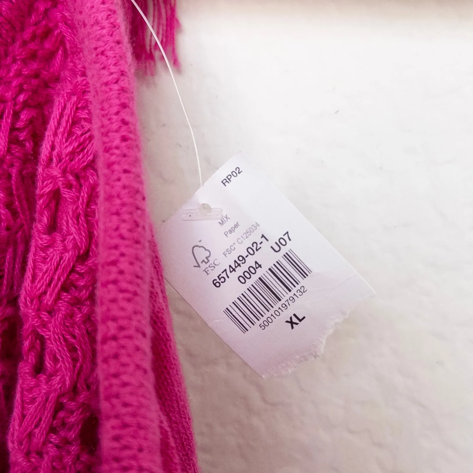 Old Navy Womens Dress Size XL Pink Crochet Halter Beach Resort Barbiecore Summer - Image 5