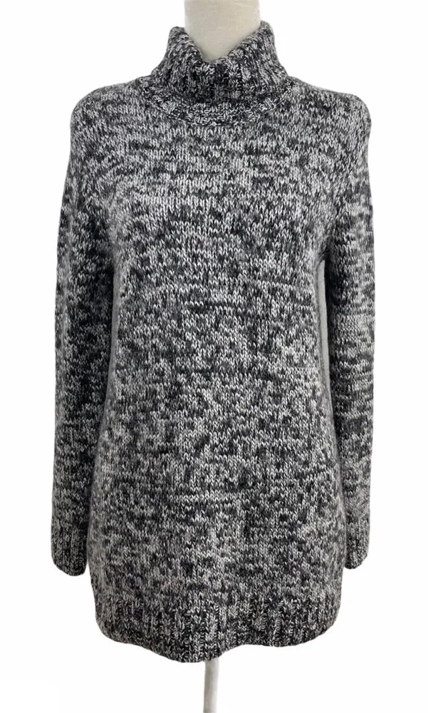 Sundance Wool Aplaca Blend Turtleneck Sweater Women’s Size XS Gray - Image 1