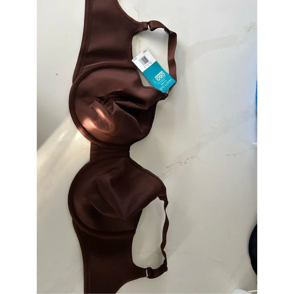 NEW Vanity Fair Back Smoothing Minimizer Bra Non Padded 38H - Image 4